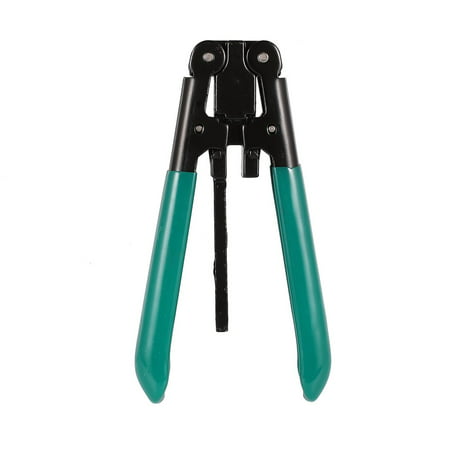 Isabelvictoria Rubber-Covered Wire Stripping Plier Ftth Splice Fiber Optic Tool Fibre Stripping Fiber Optic Cable Peel Stripper 